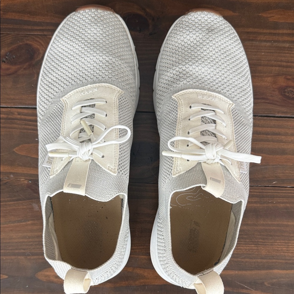 True Linkswear Knit II Men's White Athletic Shoes Size 12 Gray White Sneakers - Picture 5 of 12